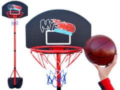 JOKOMISIADA Velký basketbalový míč 240 cm - sada s míčem SP0629