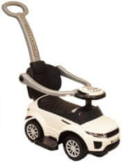 Baby Mix Dětské hrající vozítko 3v1 bílé