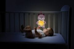 Chicco Goodnight bear svítící medvídek, růžový