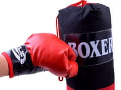 JOKOMISIADA Boxerský set boxerské rukavice + taška SP0565