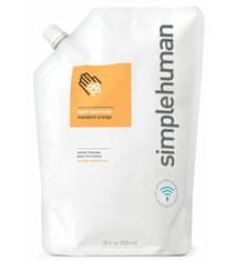Simplehuman Hydratační pěnové mýdlo – 828 ml, náhradní náplň s vůní mandarinky