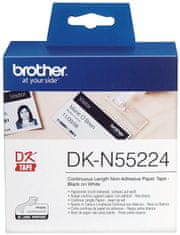 Brother - DKN55224 (papírová role nelepící bílá 54mm x 30,48m)