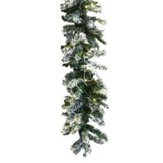 Colmore by Diga Vánoční girlanda zasněžená, 50 LED, 275 cm, Colmore