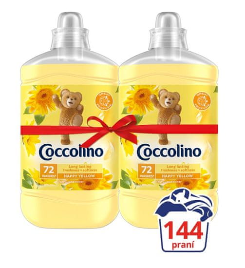 Coccolino Happy Yellow 2x 1,8 l
