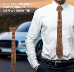 DEBAKO dřevěná kravata