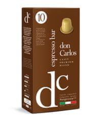 Carraro Don Carlos Espresso bar 10ks kapsle Nespresso 