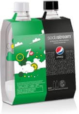 SodaStream Lahev JET 7UP & Pepsi Max 2x 1l