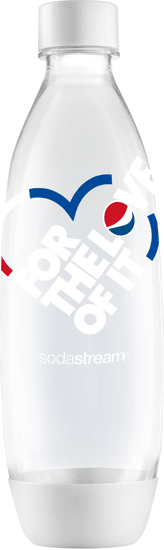 SodaStream Lahev Fuse Pepsi Love Bílá 1l - rozbaleno
