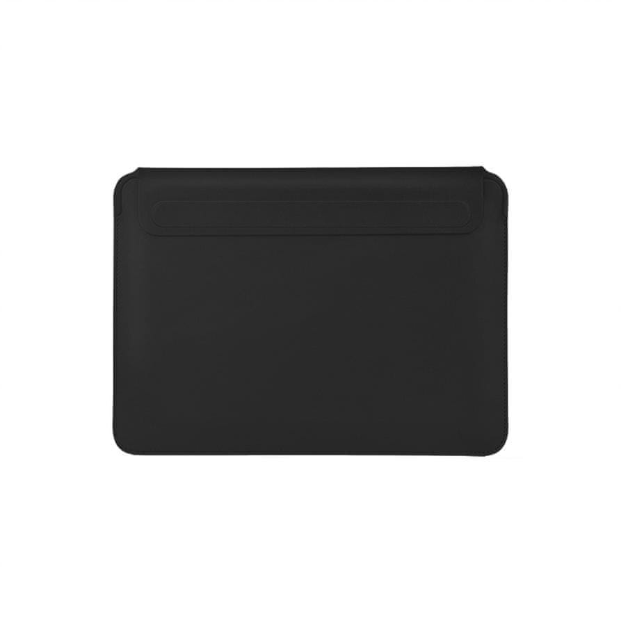 Coteetci PU tenké pouzdro s magnetickým zapínáním pro Apple Macbook Pro & Air 13 MB1060-BK, černá - rozbaleno