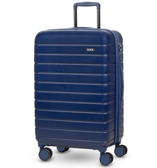 Rock Cestovní kufr ROCK TR-0214/3-M ABS - tmavě modrá