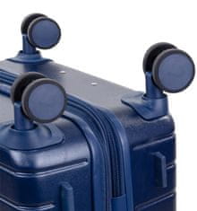 Rock Cestovní kufr ROCK TR-0214/3-L ABS - tmavě modrá