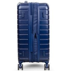 Rock Sada cestovních kufrů ROCK TR-0214/3 ABS - tmavě modrá