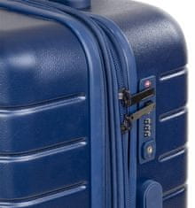 Rock Sada cestovních kufrů ROCK TR-0214/3 ABS - tmavě modrá