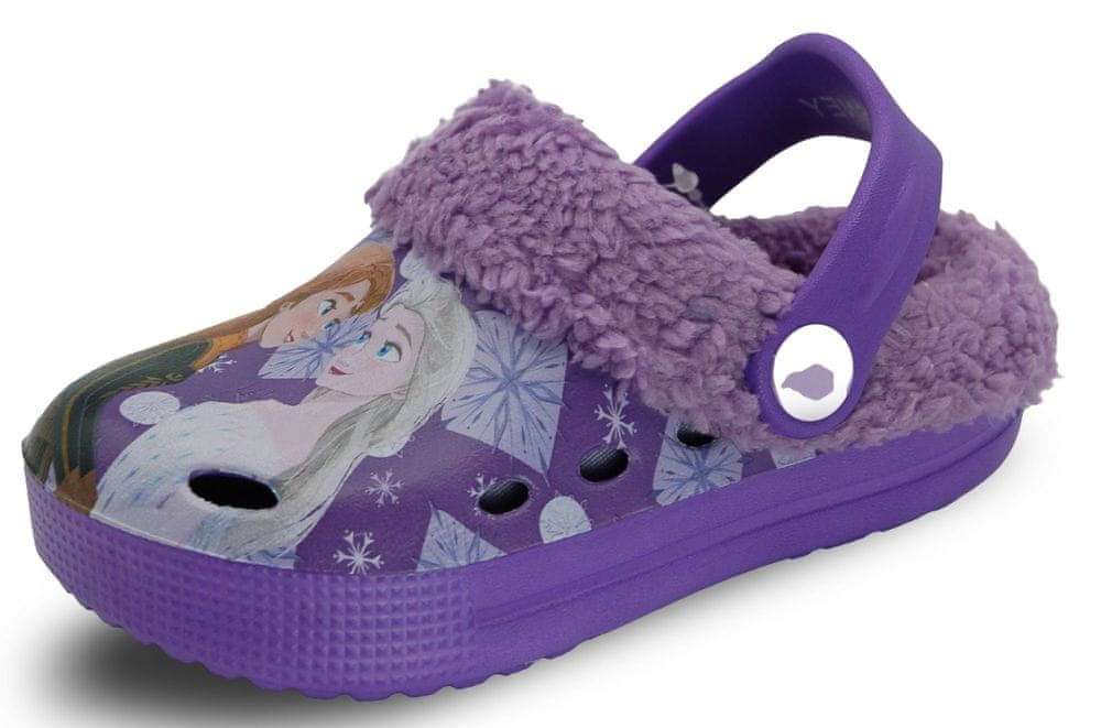 Disney dívčí pantofle Frozen D4310223S 26/27 fialová