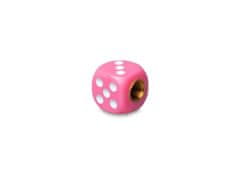 Escape6 čepičky ventilků hrací kostky růžové, 4ks
