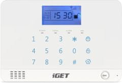 iGET SECURITY M3B - bezdrátový GSM alarm, set