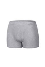 Cornette Pánské boxerky 223 Authentic mini grey + Ponožky Gatta Calzino Strech, šedá, XL