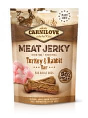 Carnilove Jerky Turkey & Rabbit Bar 12×100 g
