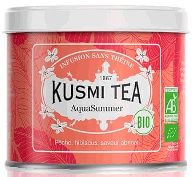 Levně Kusmi Tea Organic AquaSummer plechovka 100g