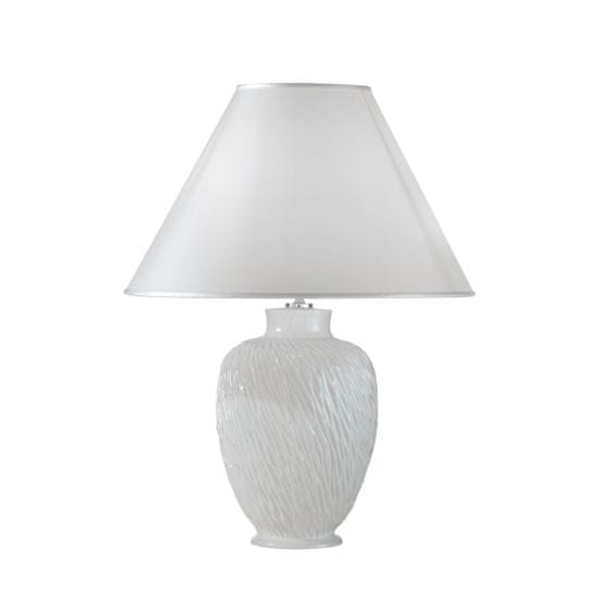 Kolarz CHIARA stolní lampa bílá, výška 40 cm