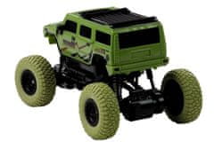 Dálkově ovládaný Jeep R/C 1:18 zelený