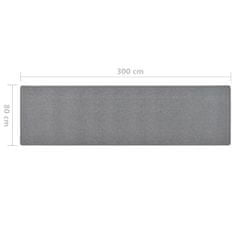 shumee Běhoun tmavě šedý 80 x 300 cm