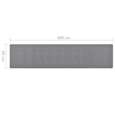 shumee Běhoun tmavě šedý 80 x 400 cm