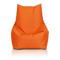PrimaBag Sedací vak Solid polyester oranžová