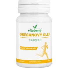 Vitatrend Oreganový olej, 60 kapslí