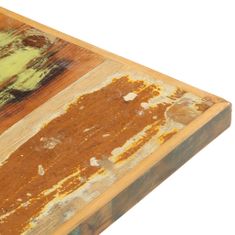 Greatstore Jídelní stůl nohy ve tvaru V 120 x 60 x 77 cm recyklované dřevo