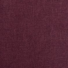 Greatstore Masážní zvedací polohovací křeslo fialové textil