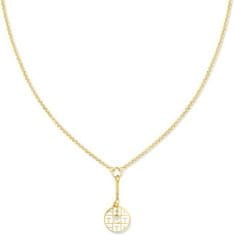 Tommy Hilfiger Elegantní pozlacený náhrdelník s přívěskem 2780484