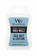 Woodwick 22.7g sea salt & cotton, vonný vosk
