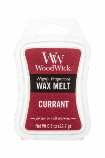 Woodwick 22.7g currant, vonný vosk