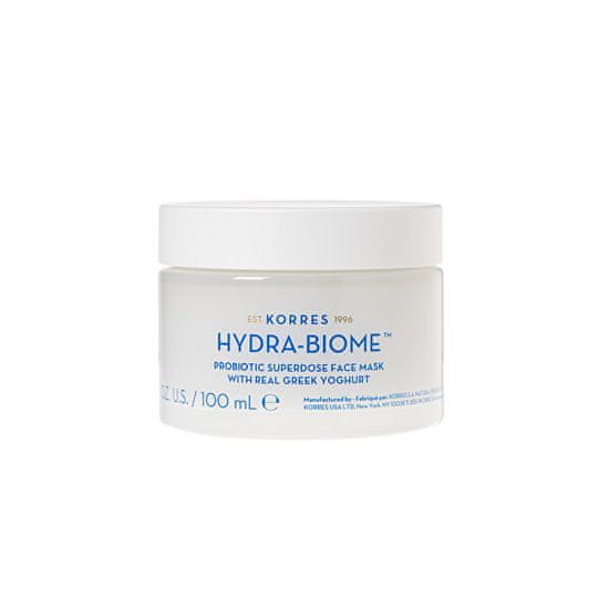 Korres Hydratační pleťová maska Greek Yoghurt Hydra-Biome™ Probiotic Superdose (Face Mask) 100 ml