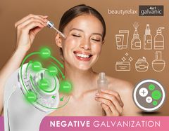 Beauty Relax Galvanická žehlička pleti 4v1 s fotonovou terapií BR-1150W