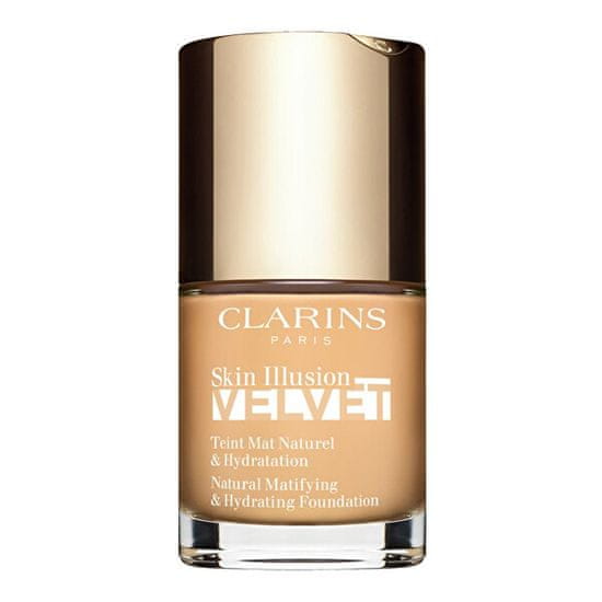 Clarins Matující make-up Skin Illusion Velvet (Natural Matifying & Hydrating Foundation) 30 ml