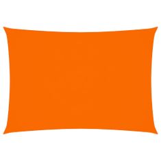 Greatstore Stínící plachta oxfordská látka obdélníková 2,5 x 4 m oranžová