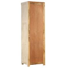 Petromila Šatní skříň masivní mangovníkové dřevo 60 x 50 x 200 cm