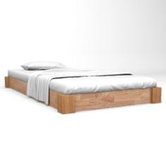 Petromila Rám postele masivní dubové dřevo 140 x 200 cm