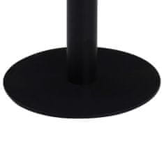 Greatstore Bistro stolek tmavě hnědý 50 cm MDF