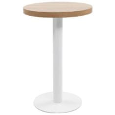 shumee Bistro stolek světle hnědý 50 cm MDF