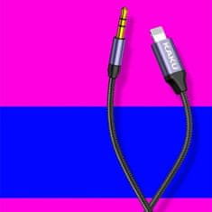 Kaku KSC-427 audio kabel USB-C / 3.5mm jack 1m, černý