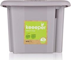 keeeper Box úložný EMIL 35 x 20,5 x 15 cm, 7 l, kouřový