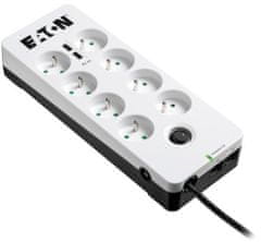 Eaton Protection Box 8 Tel@ USB FR, 8x zásuvka, 10A, 2xUSB