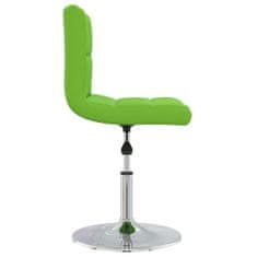 Greatstore Kancelářská židle zelená umělá kůže