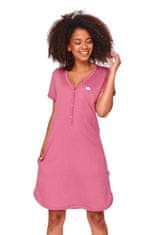 Doctor Nap DN 4115 dámská noční košile růžová Barva: růžová, Velikost: M