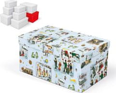 MFP s.r.o. krabice dárková vánoční B-V005-HL 30x19x15cm 5370769