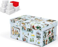 MFP s.r.o. krabice dárková vánoční B-V005-FL 26x17x13cm 5370767