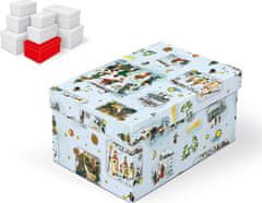MFP s.r.o. krabice dárková vánoční B-V005-EL 24x16x12cm 5370766